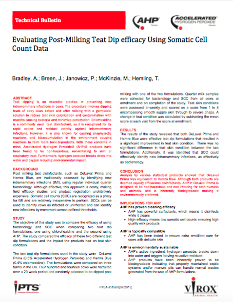 AHP_Evaluating_Post-Milking_Teat_Dip_Efficacy